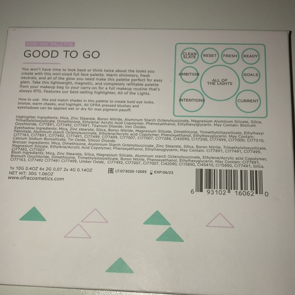 Ofra good to go mini mix face palette new - Picture 5 of 6